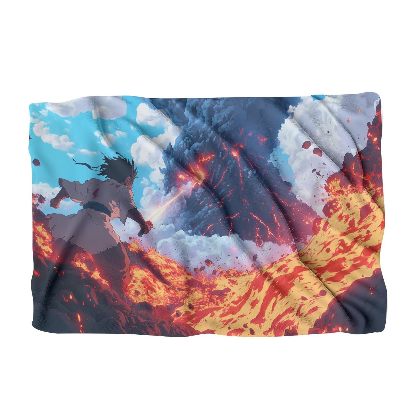 Fiery Duel Blanket