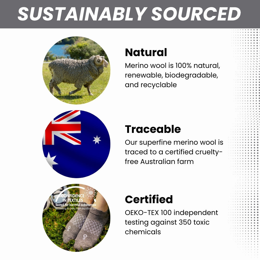 trainer socks - merino wool