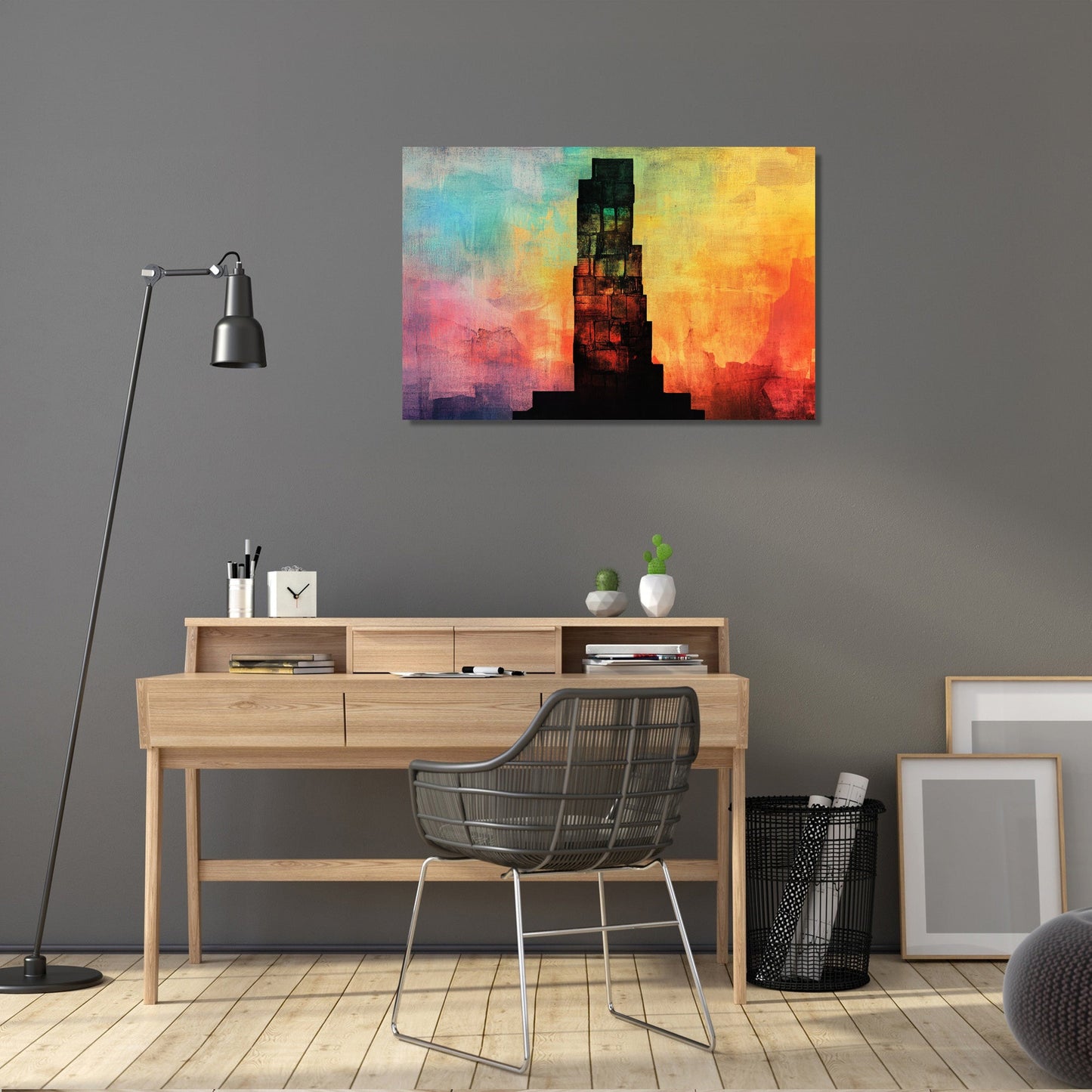 Memory Tower Canvas