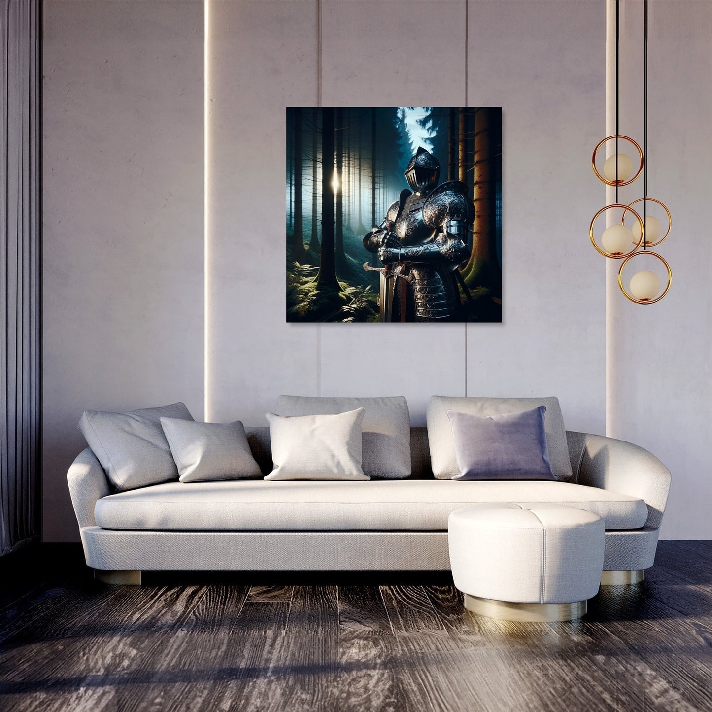 Guardian at Dusk Canvas