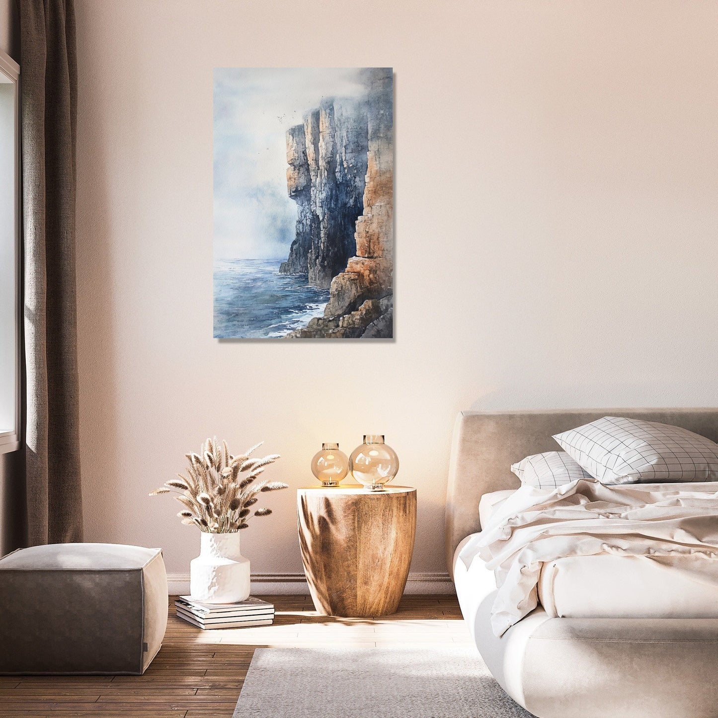 Cliffside Serenity Canvas