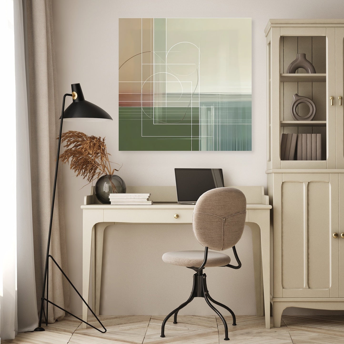 Harmony Lines Canvas
