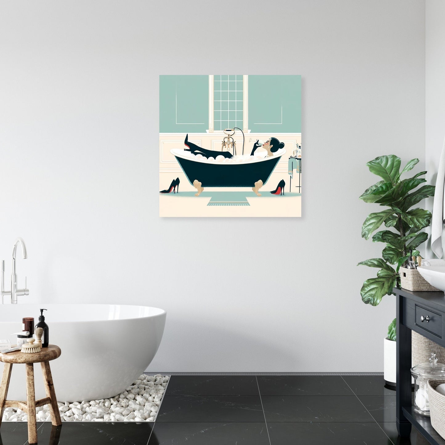 Chic Soirée Soak Canvas