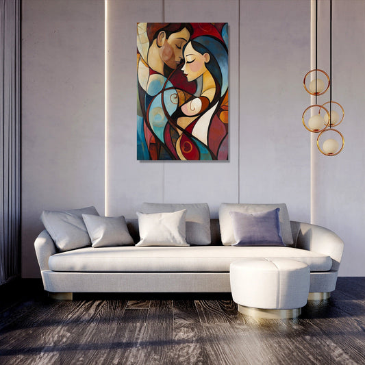 Passionate Embrace Canvas