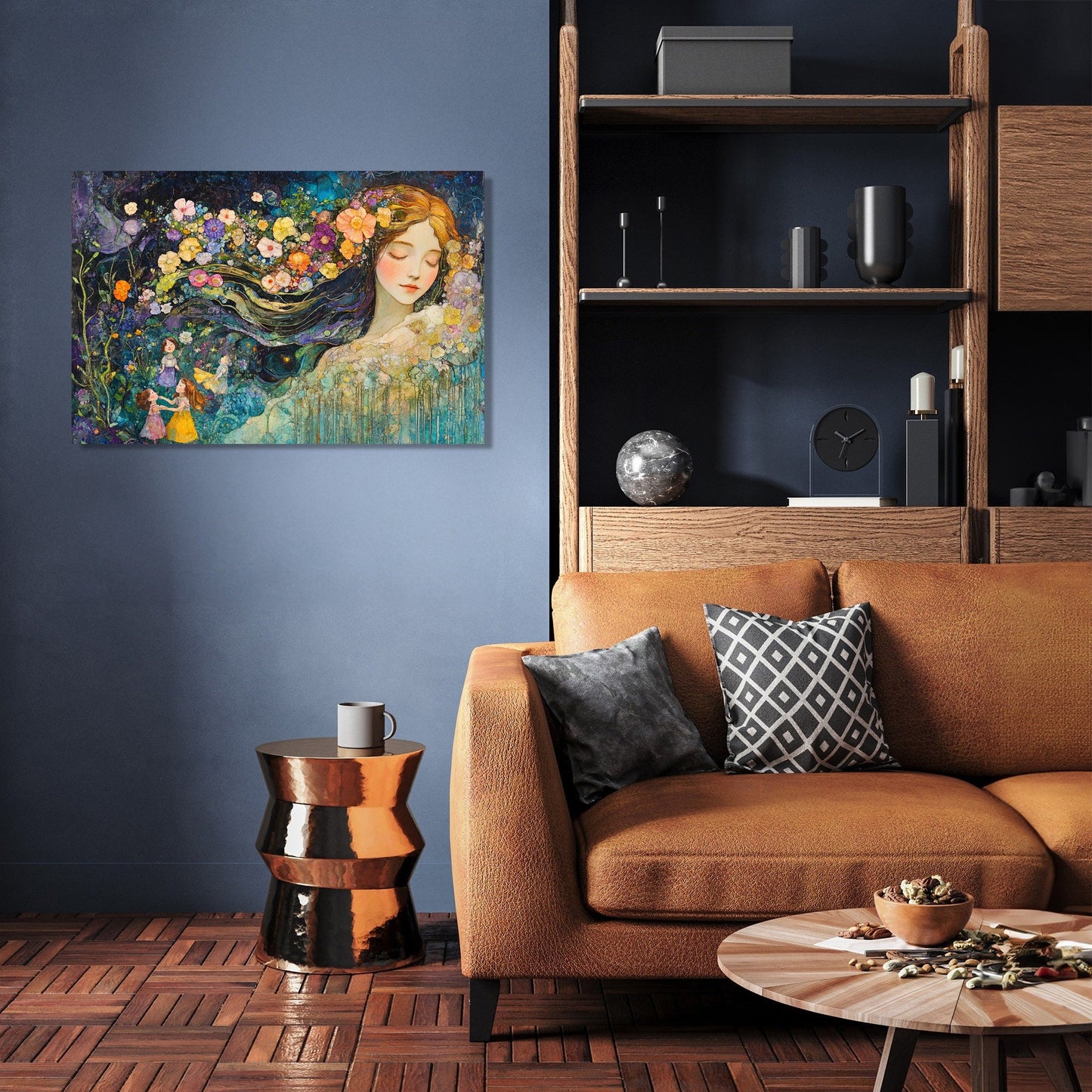 Mother of Blossoms Canvas