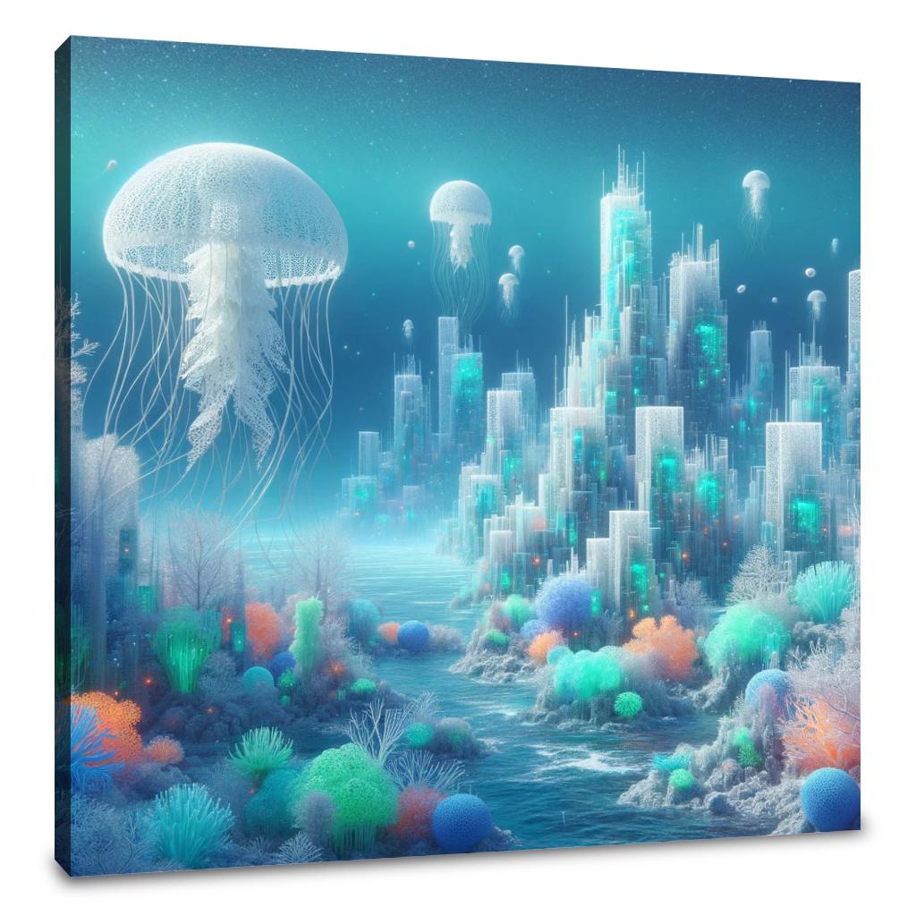 Whispering Depths Canvas