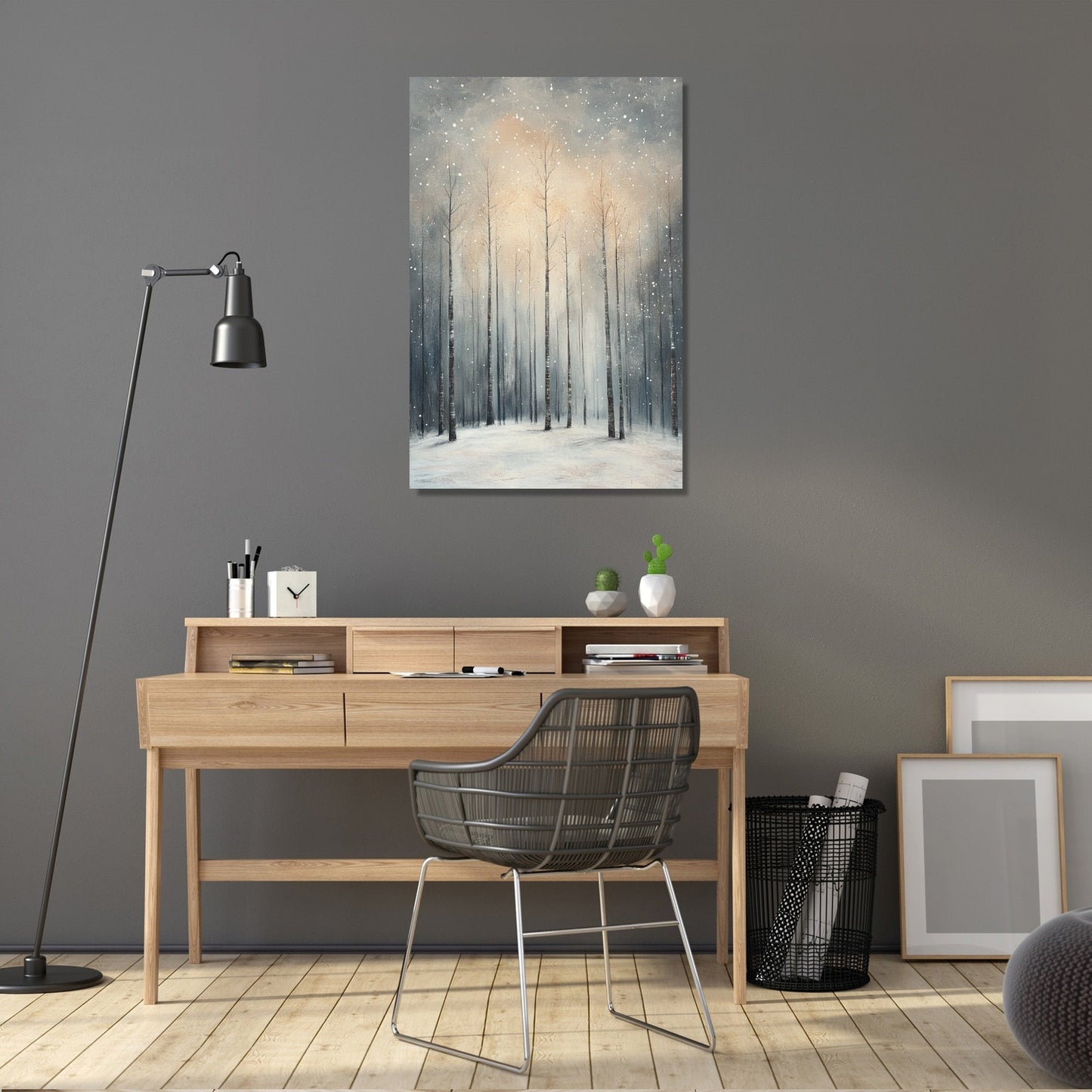 Whispering Snowfall Canvas