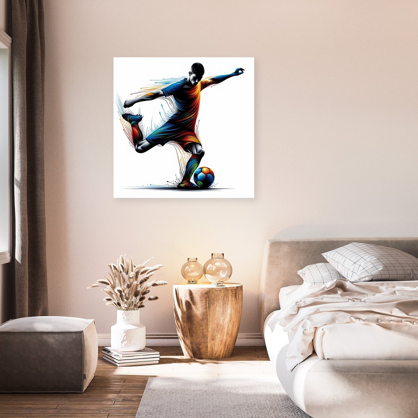Dynamic Football Canvas