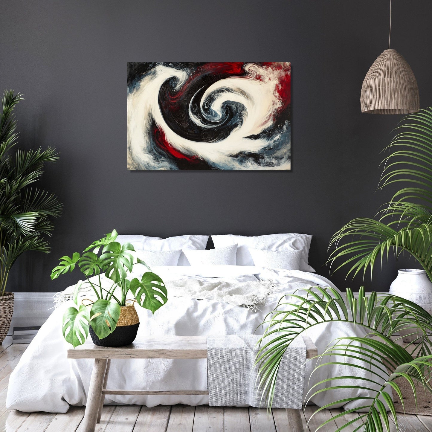 Transience Ephemeral Dance Canvas