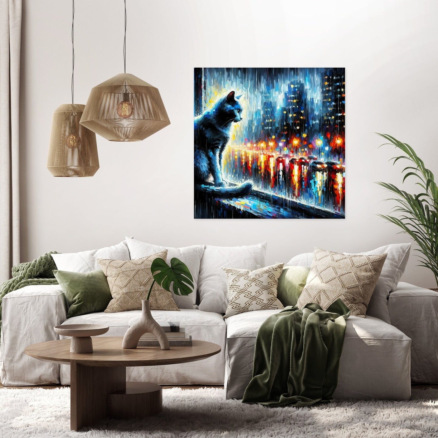 City Rainwatch Canvas