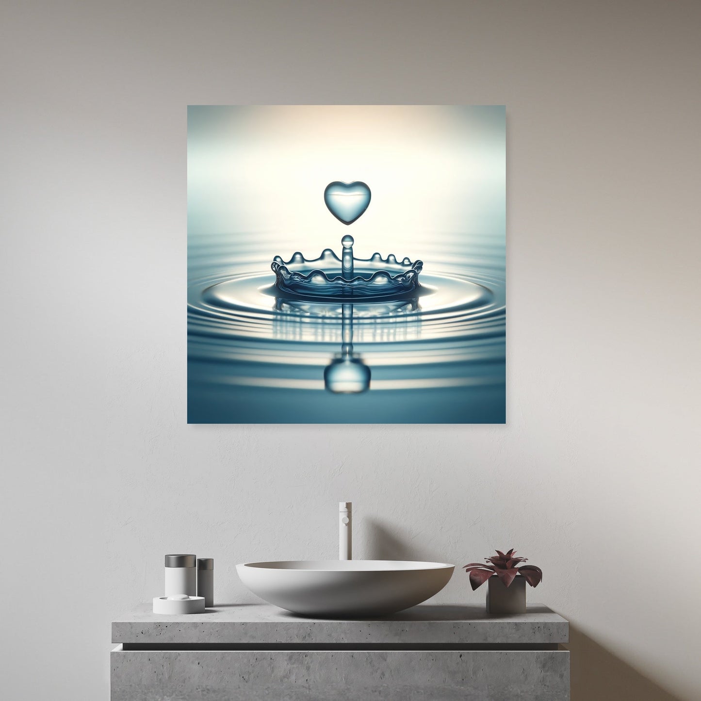 Love's Gentle Ripple Canvas