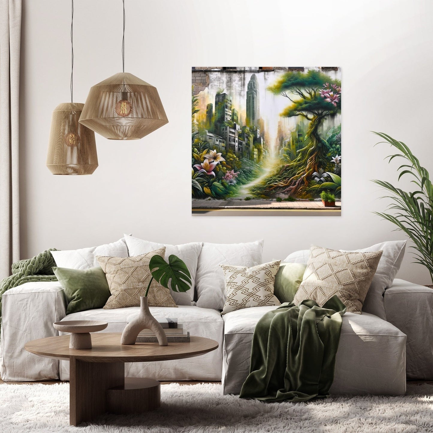 Urban Flora Canvas