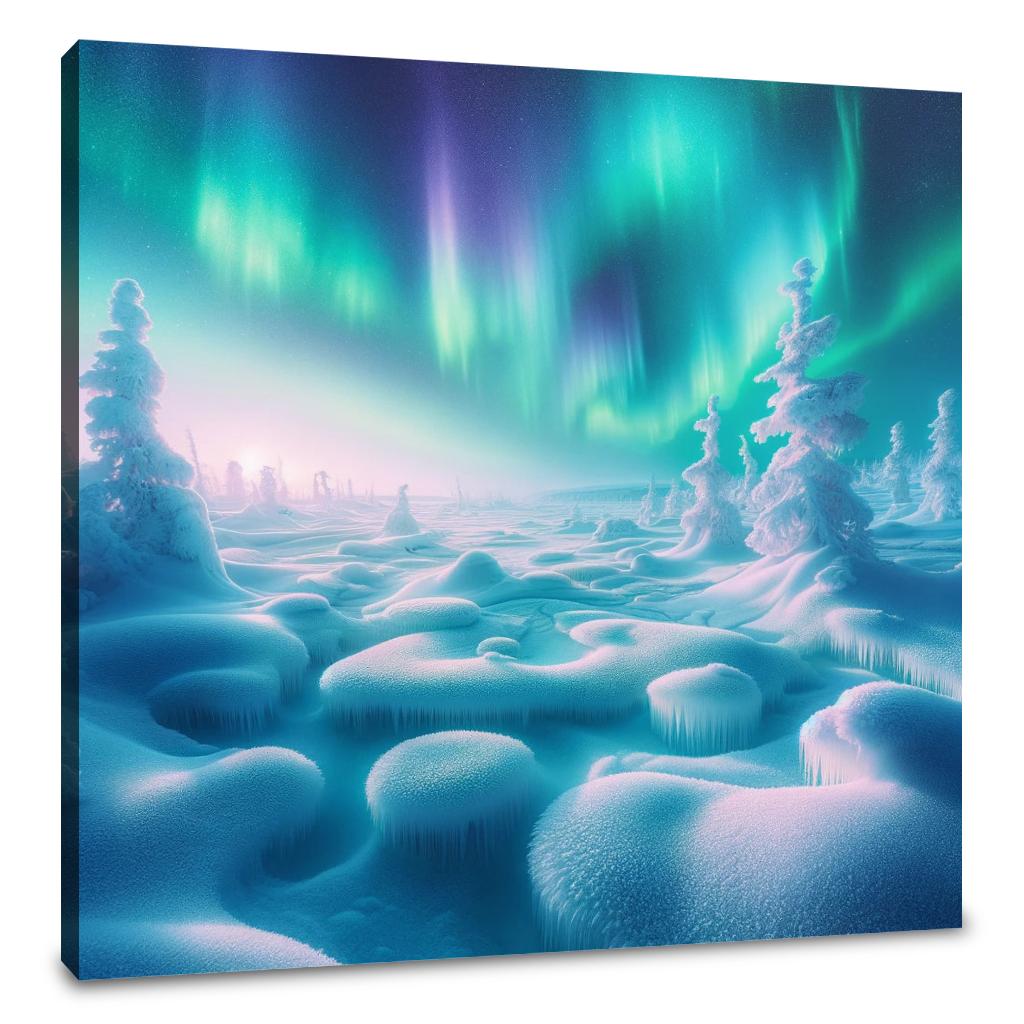 Aurora Whisper Canvas