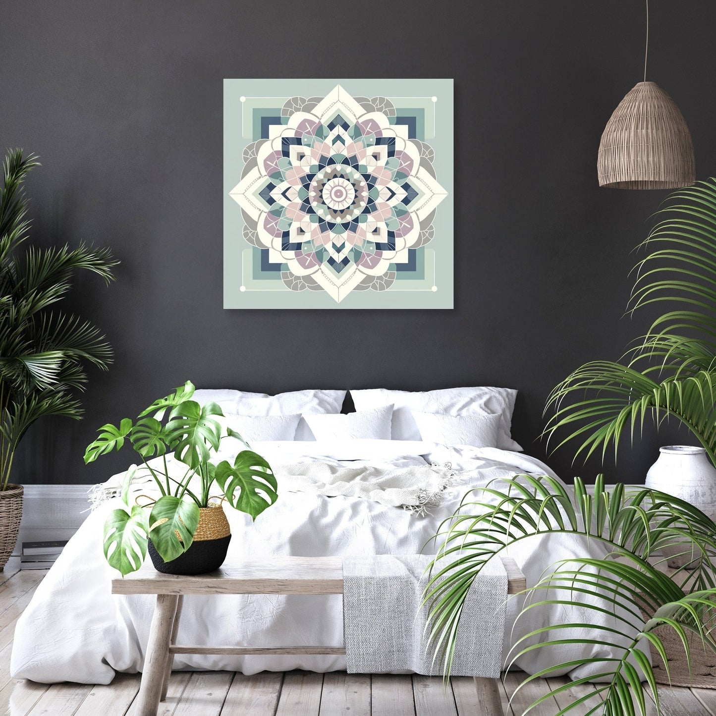 Harmonic Layers Canvas