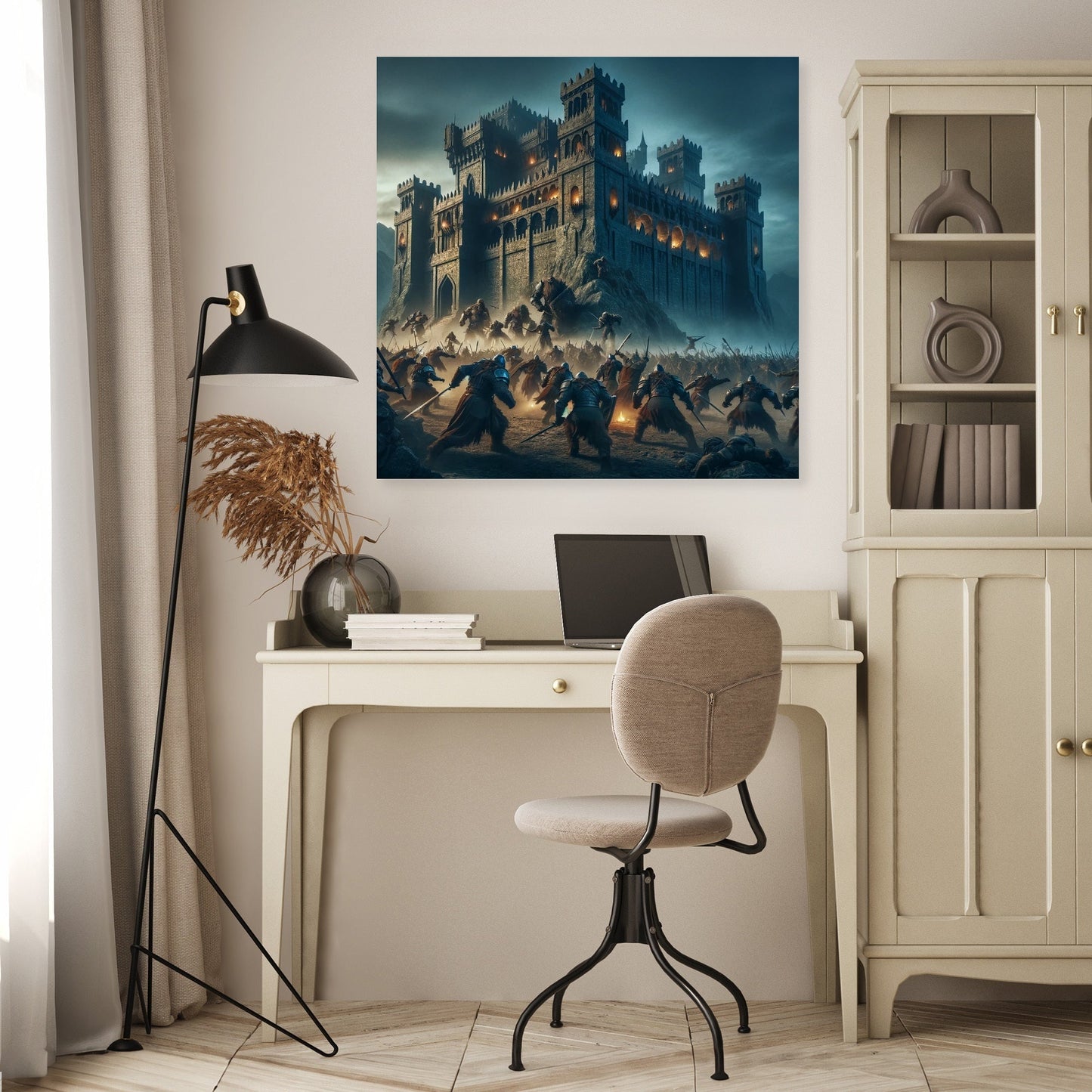 Twilight Siege Canvas