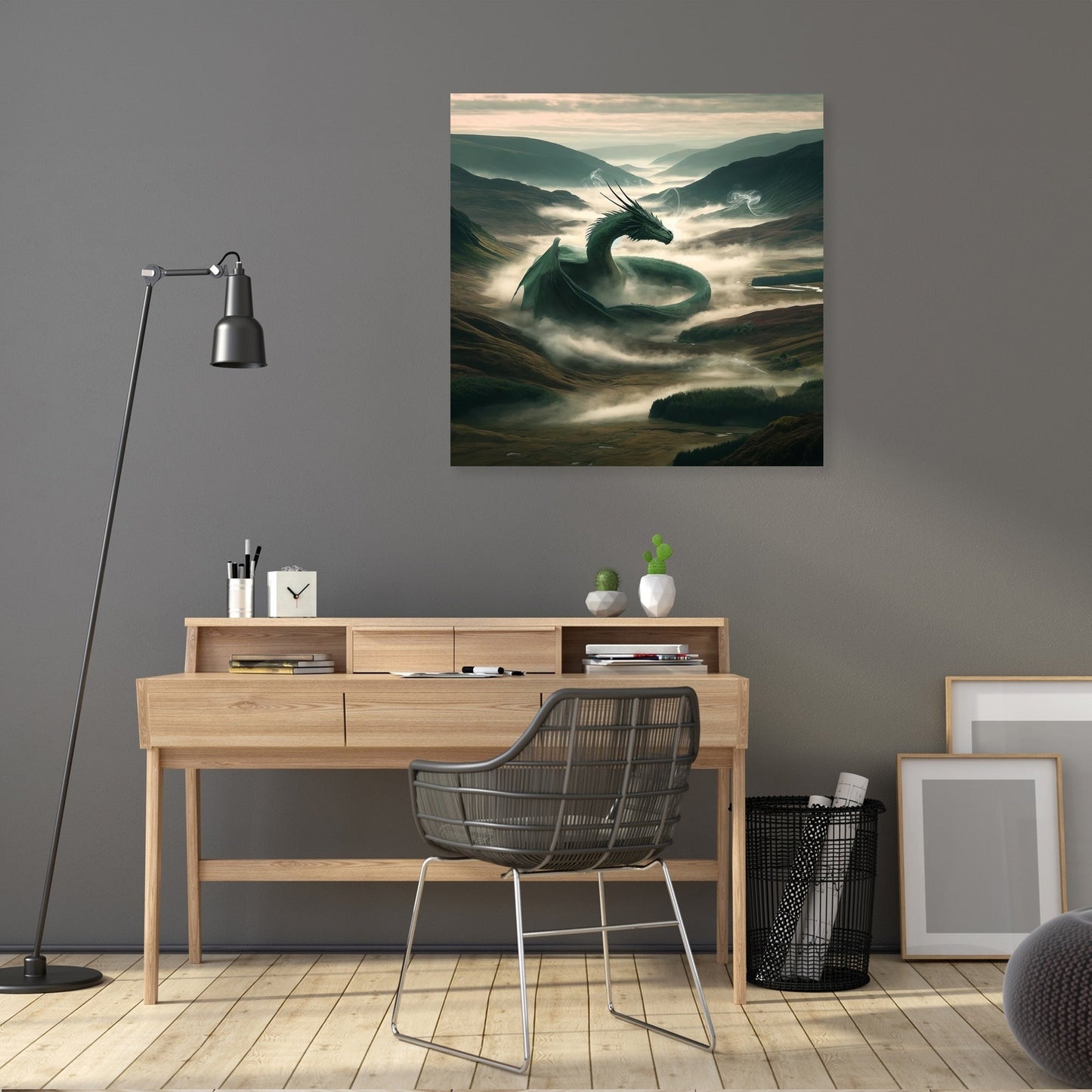 Mist of the Highlands Canvas