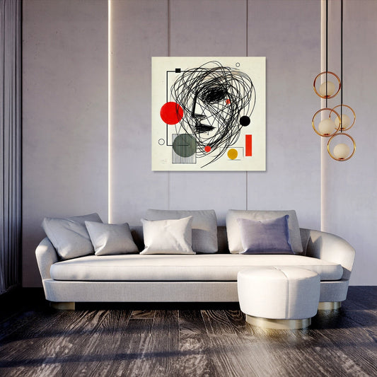 Scribble Symphony Canvas