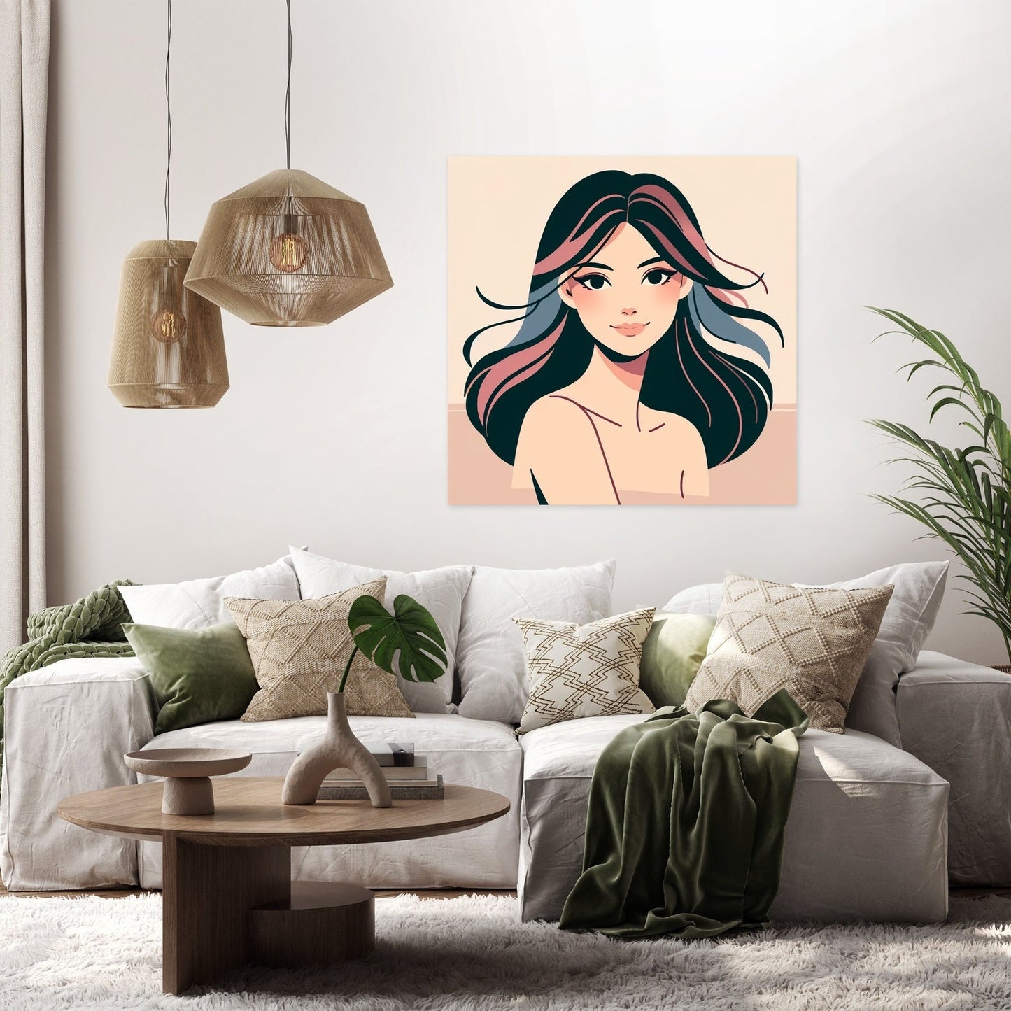 Elegant Beauty Canvas