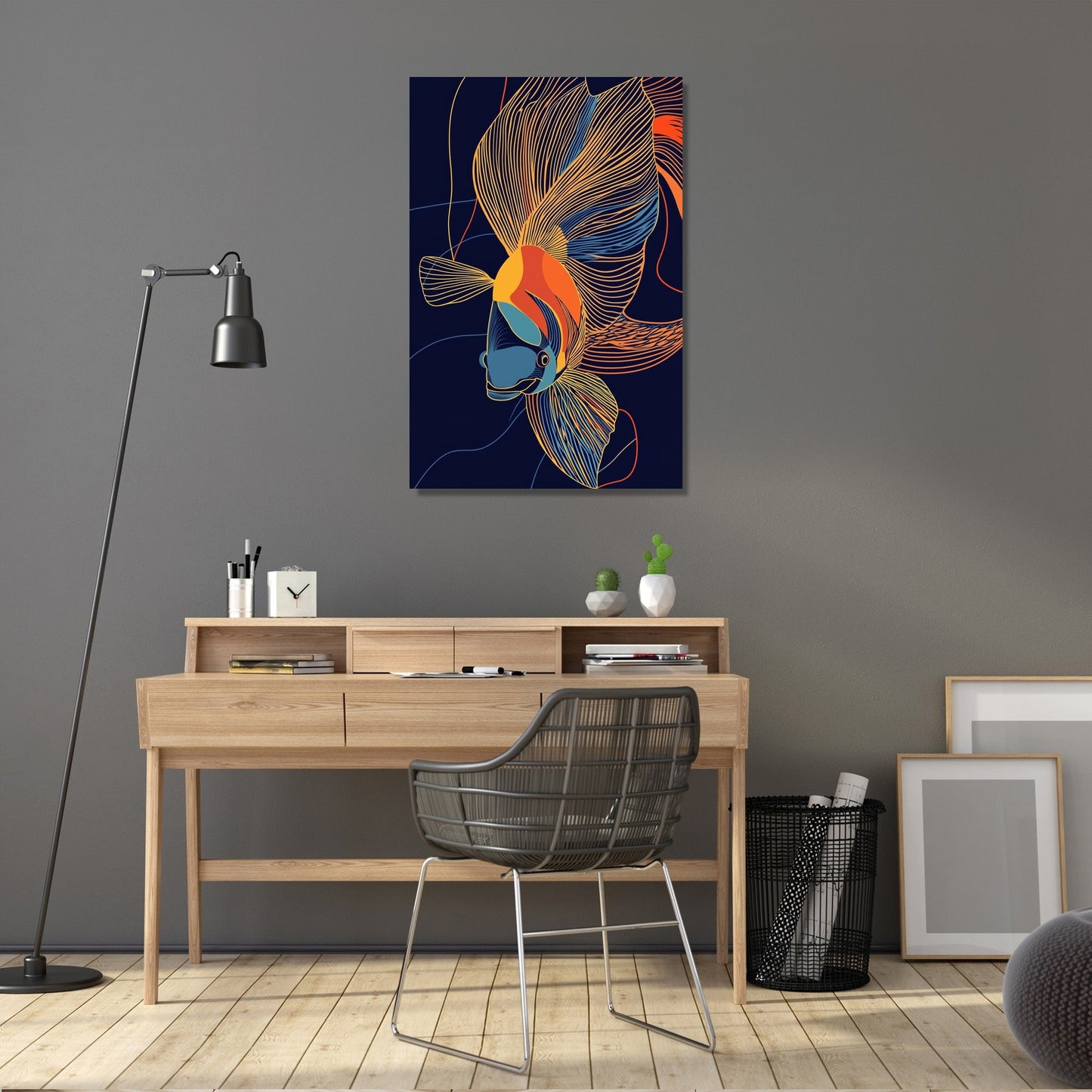 Tropical Fish Symphony Canvas