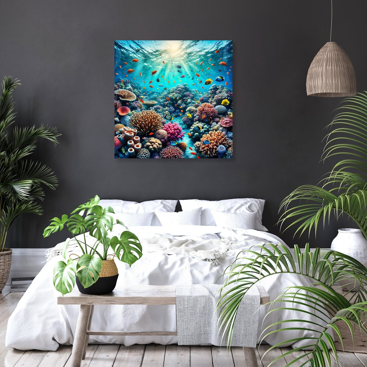Coral Reef Paradise Canvas