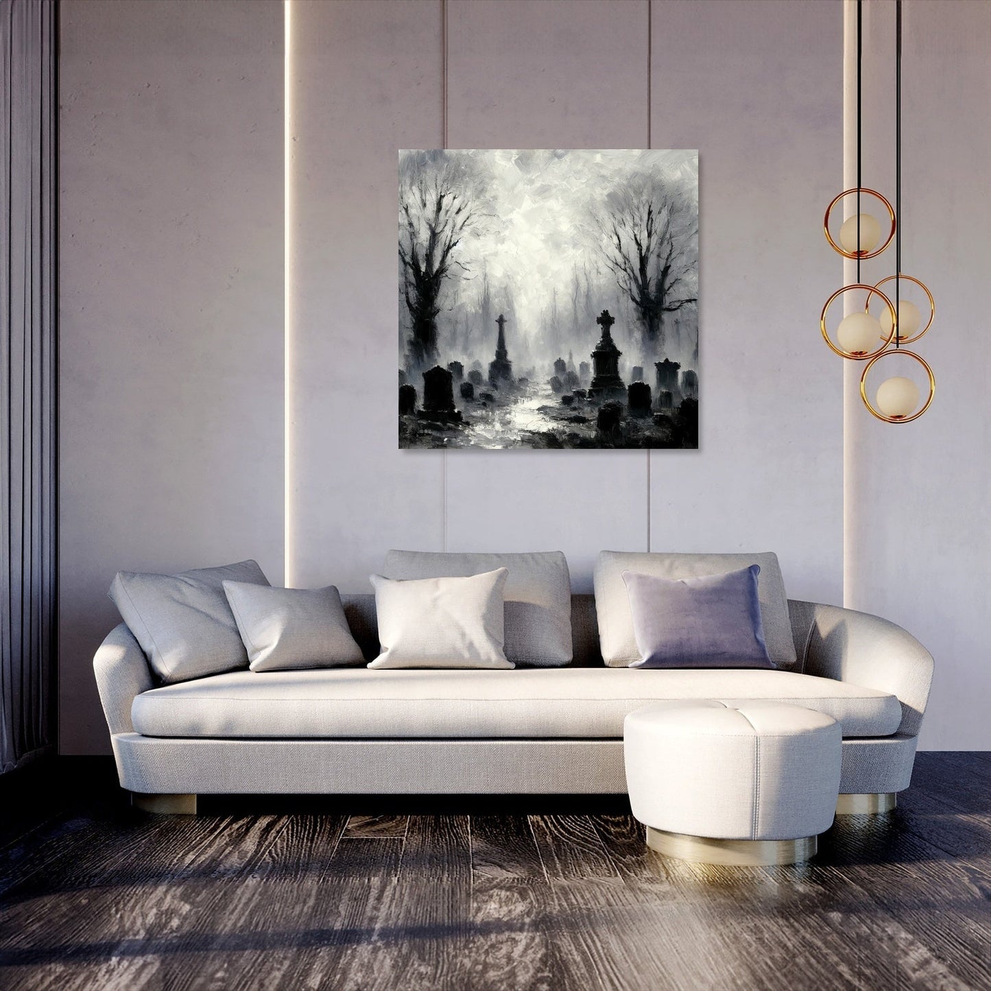 Haunting Dawn Canvas