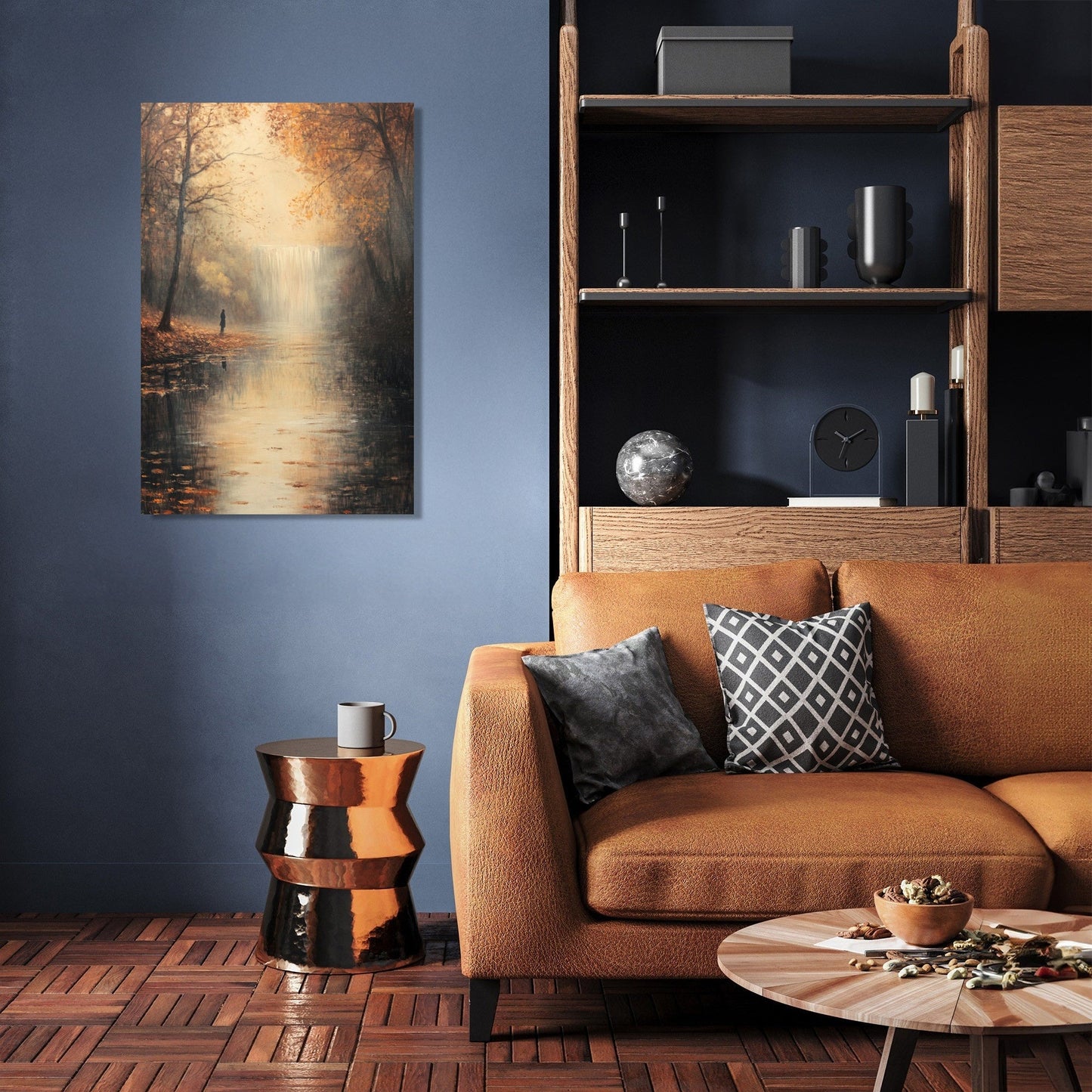 Melancholic Reflections Canvas