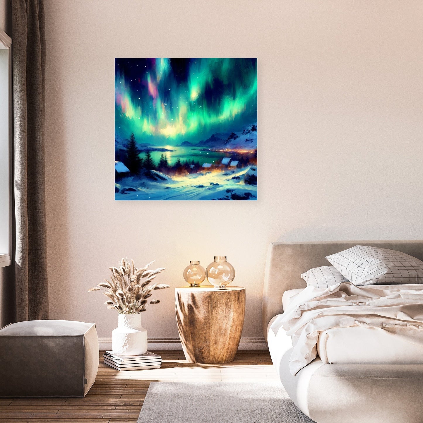 Northern Lights Magic Canvas