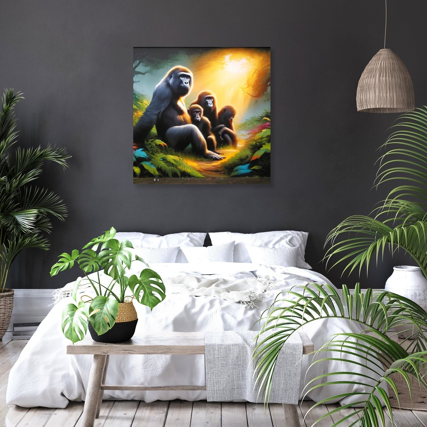 Majestic Ape Sanctuary Canvas