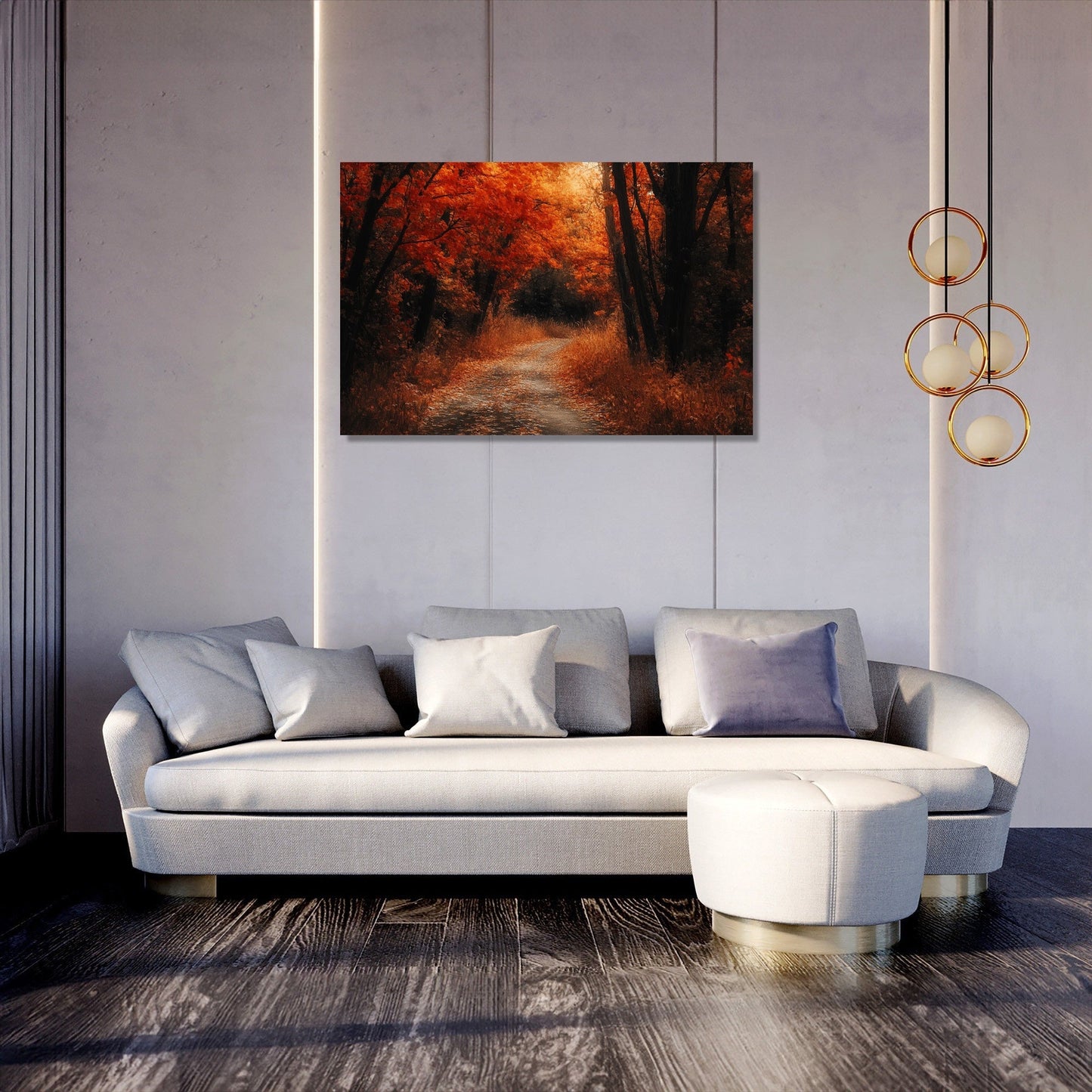 Amber Reverie Canvas