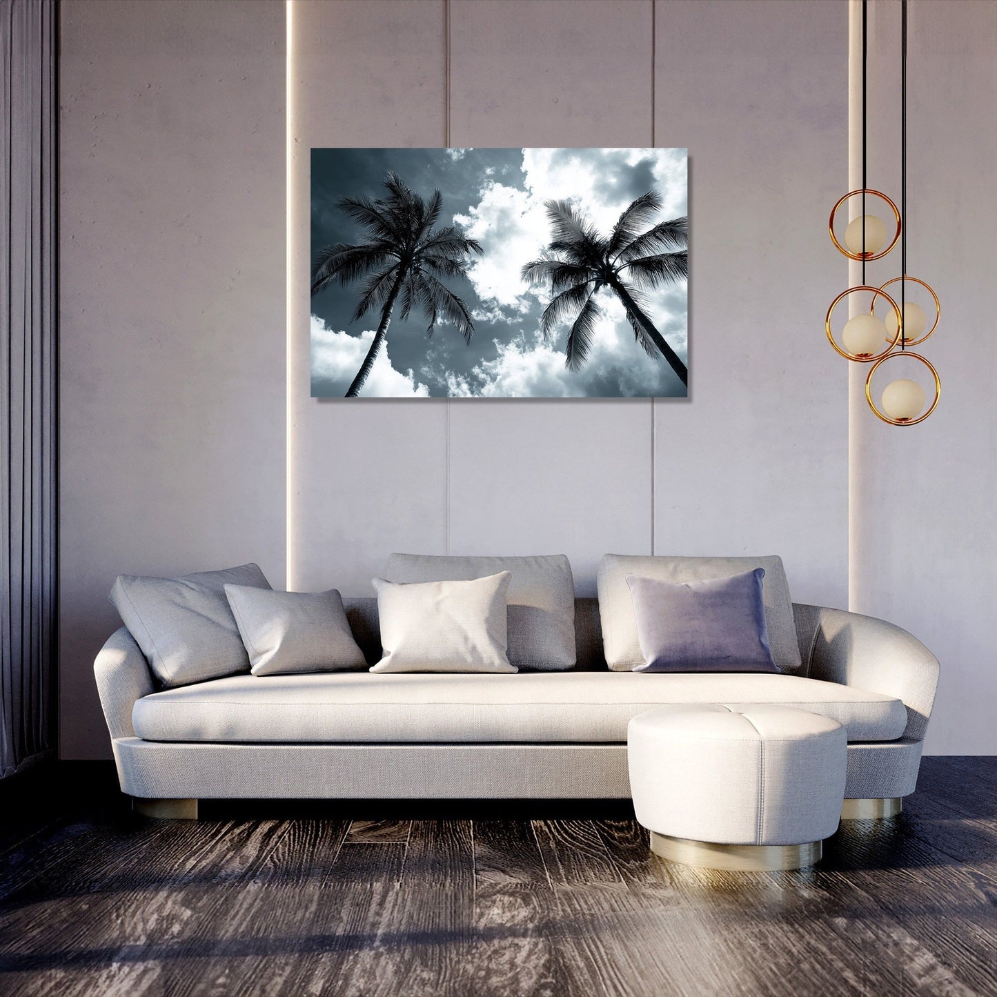 Palm Silhouette Canvas