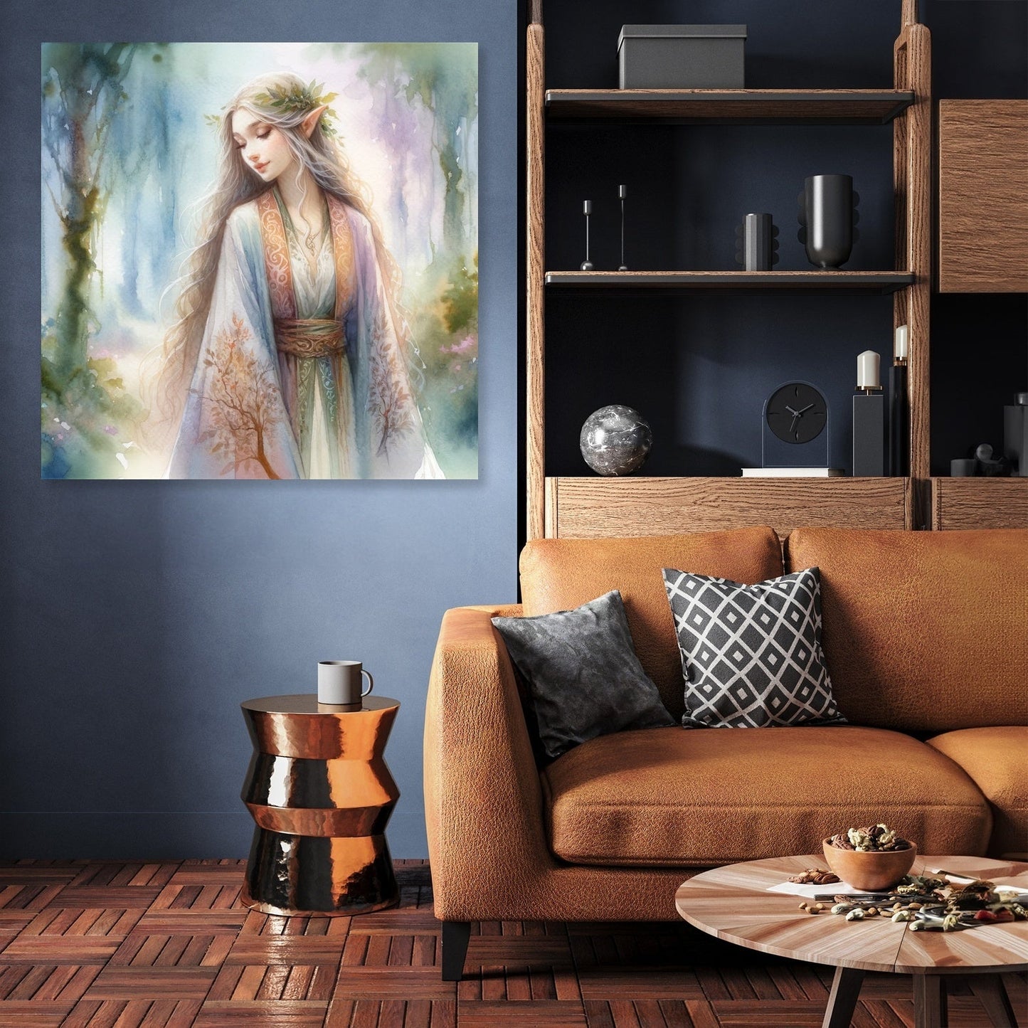 Mystic Forest Elf Canvas