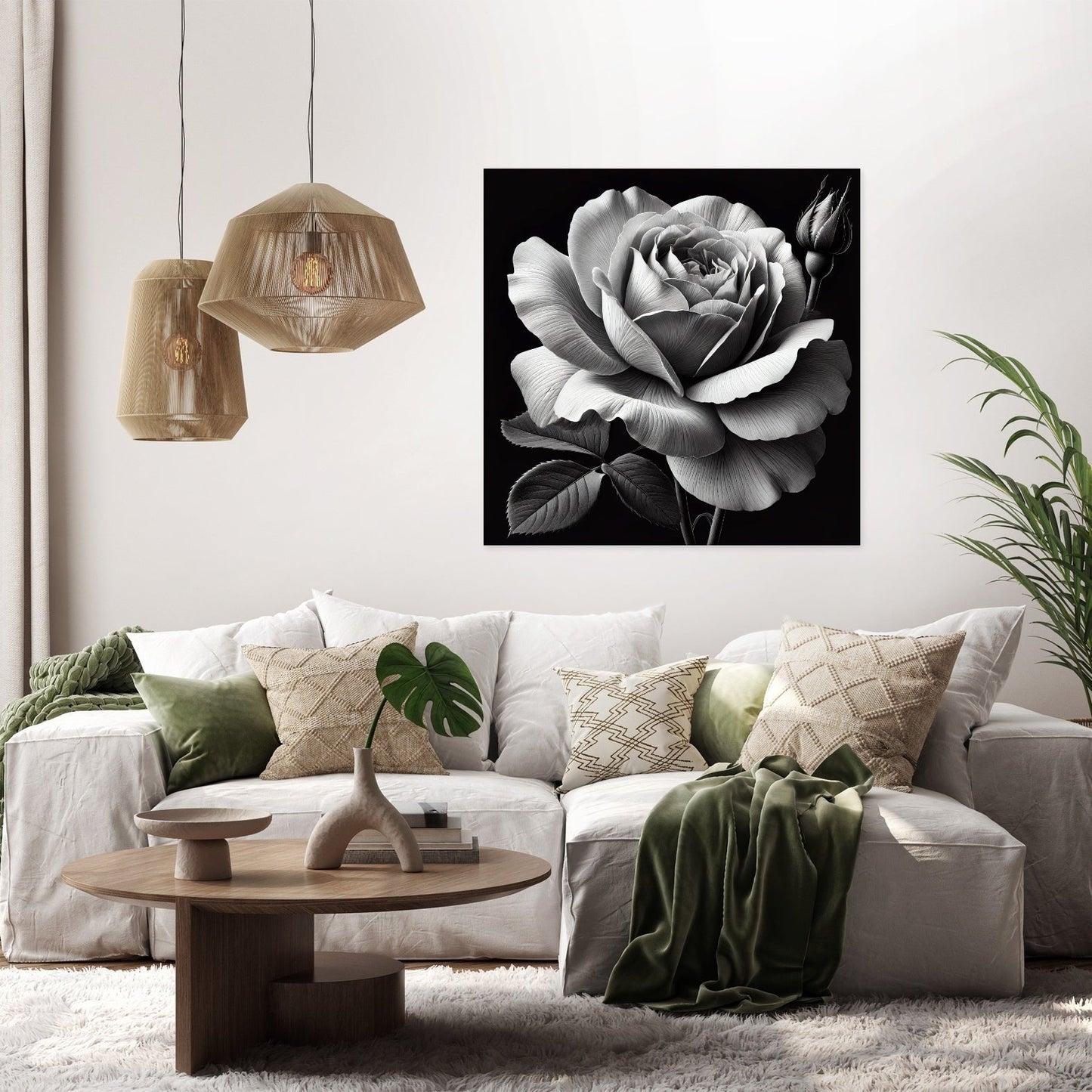 Velvet Bloom Canvas
