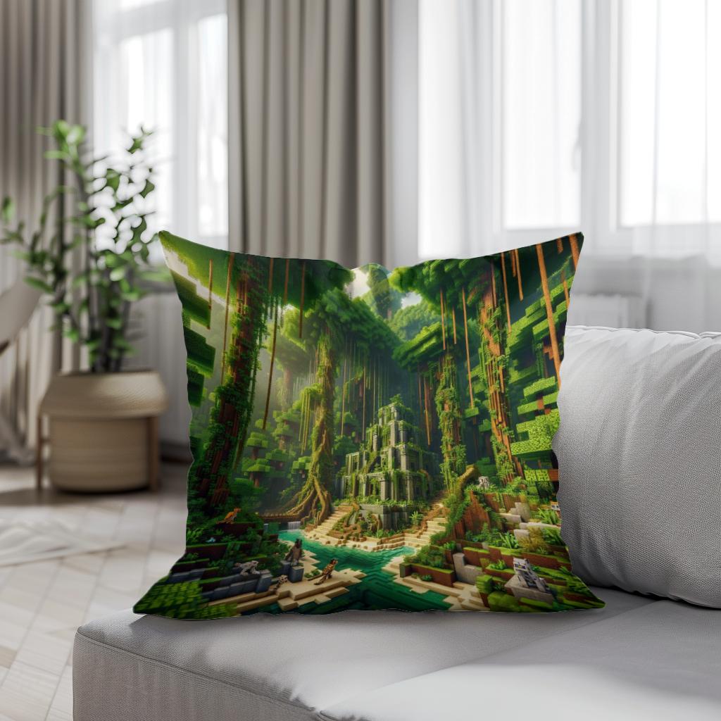 Jungle Mystery Cotton Cushion