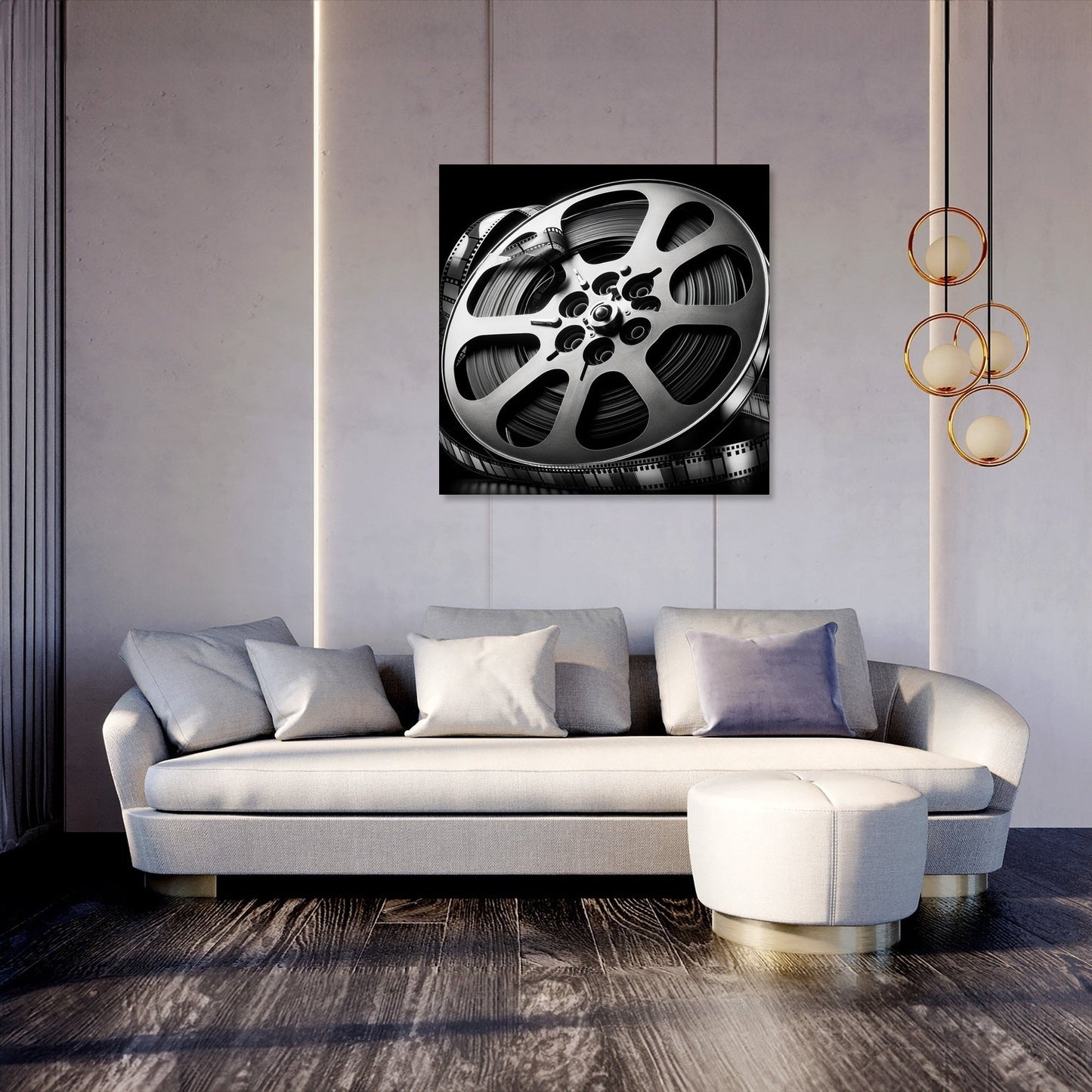 Cinematic Reel Canvas