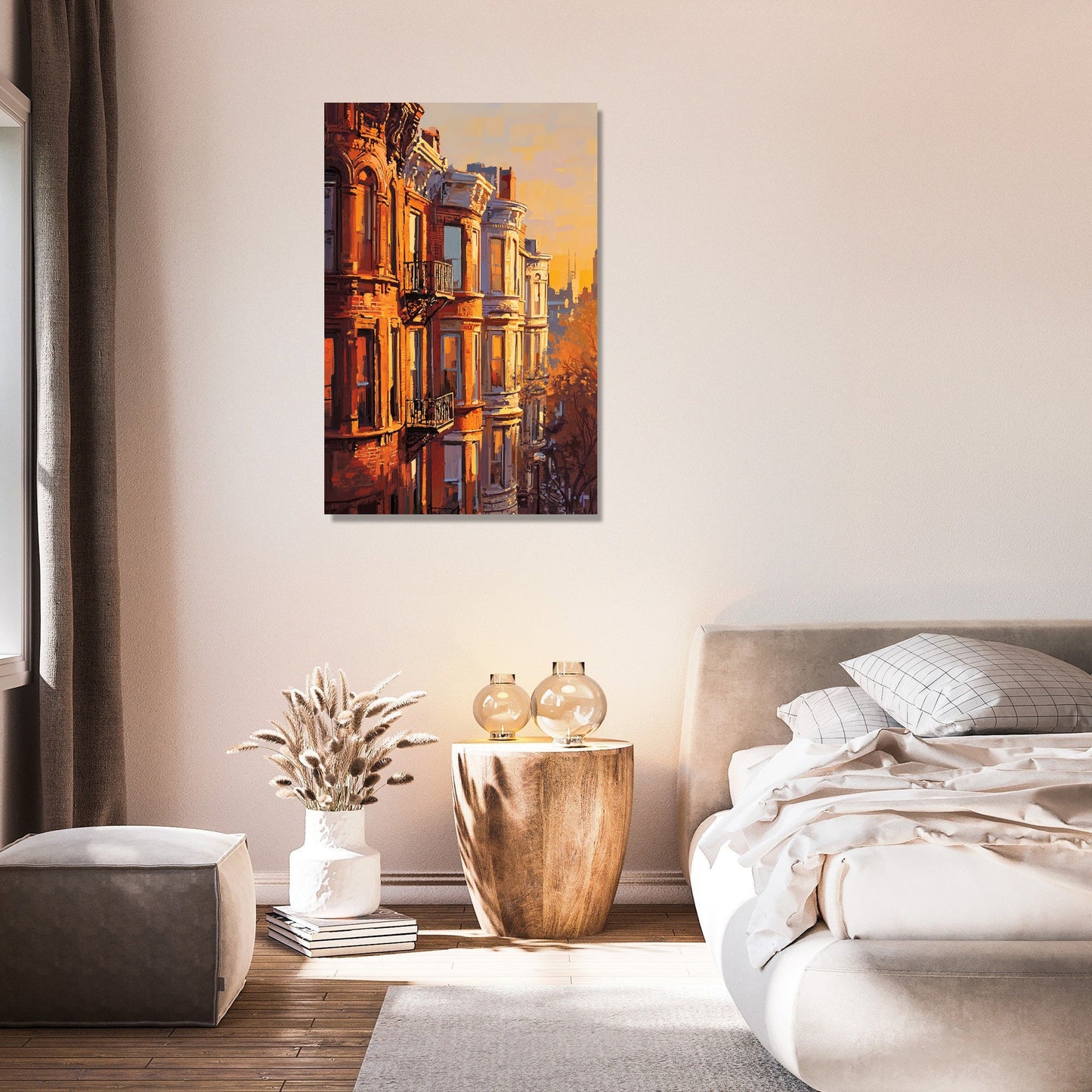 Victorian Brickwork Canvas