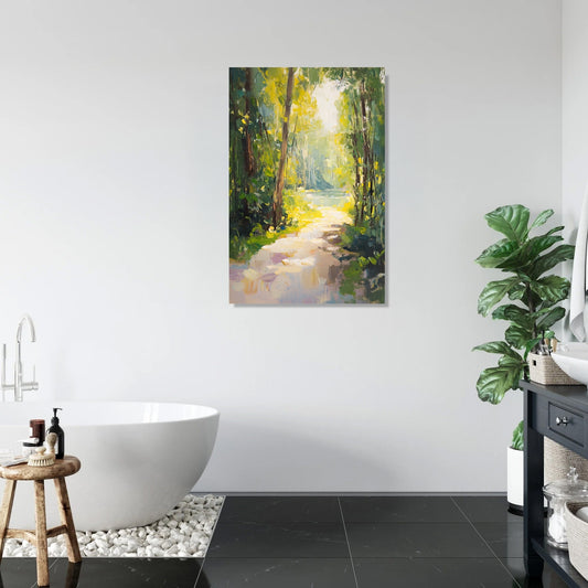 Nostalgic Tropical Journey Canvas