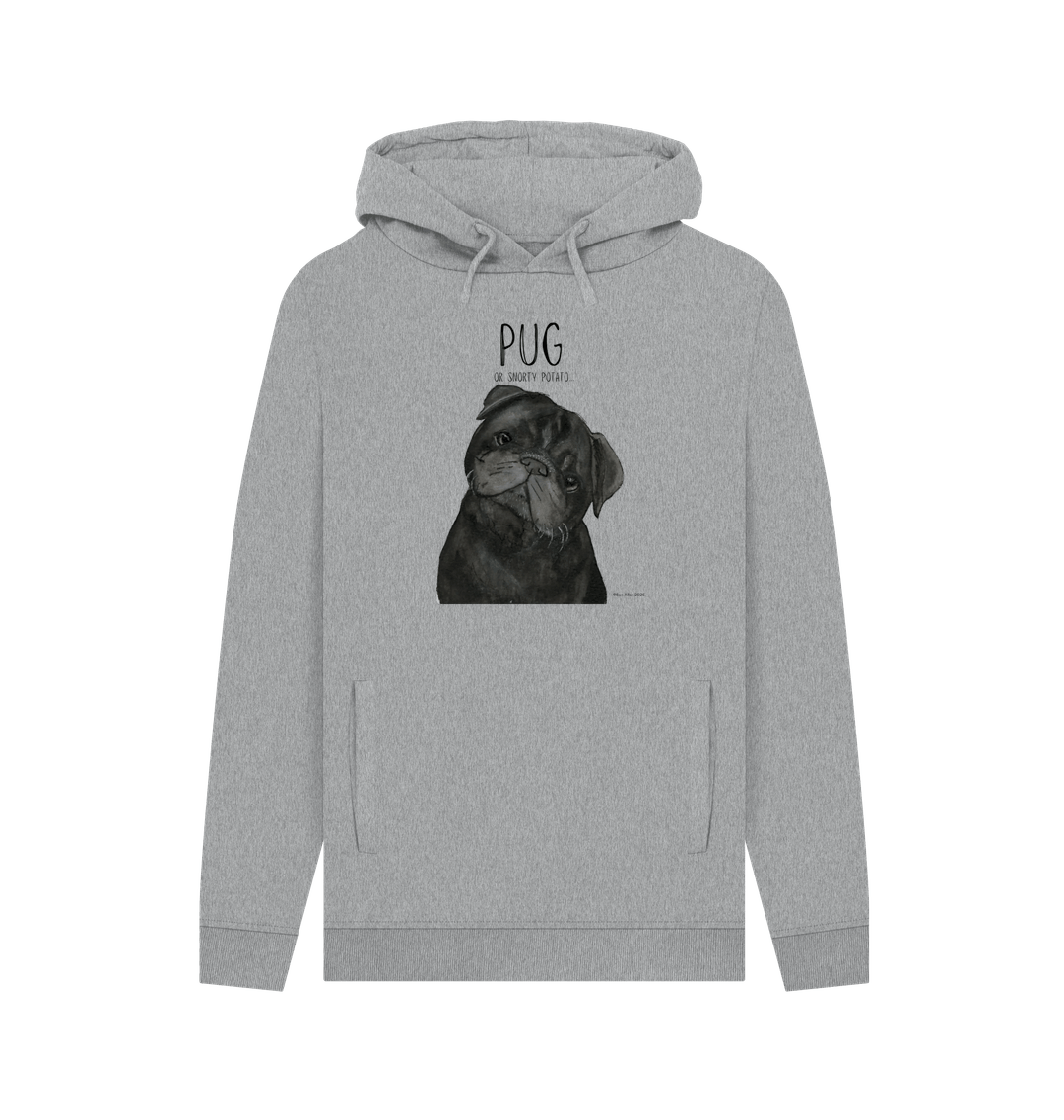 Snorty Potato Men’s Hoodie – Cozy Pug Vibes for Dog Lovers!
