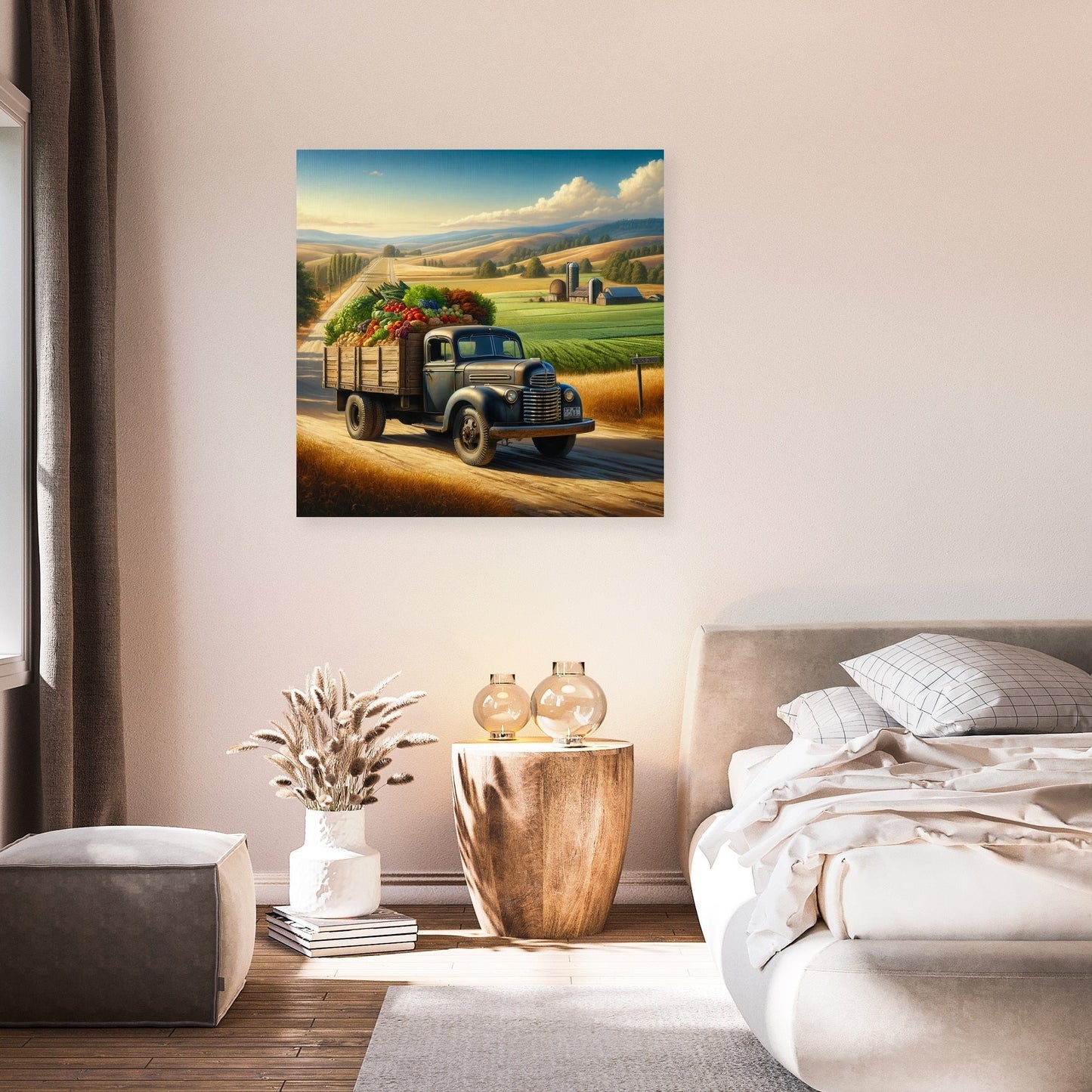 Harvest Road Journey Canvas