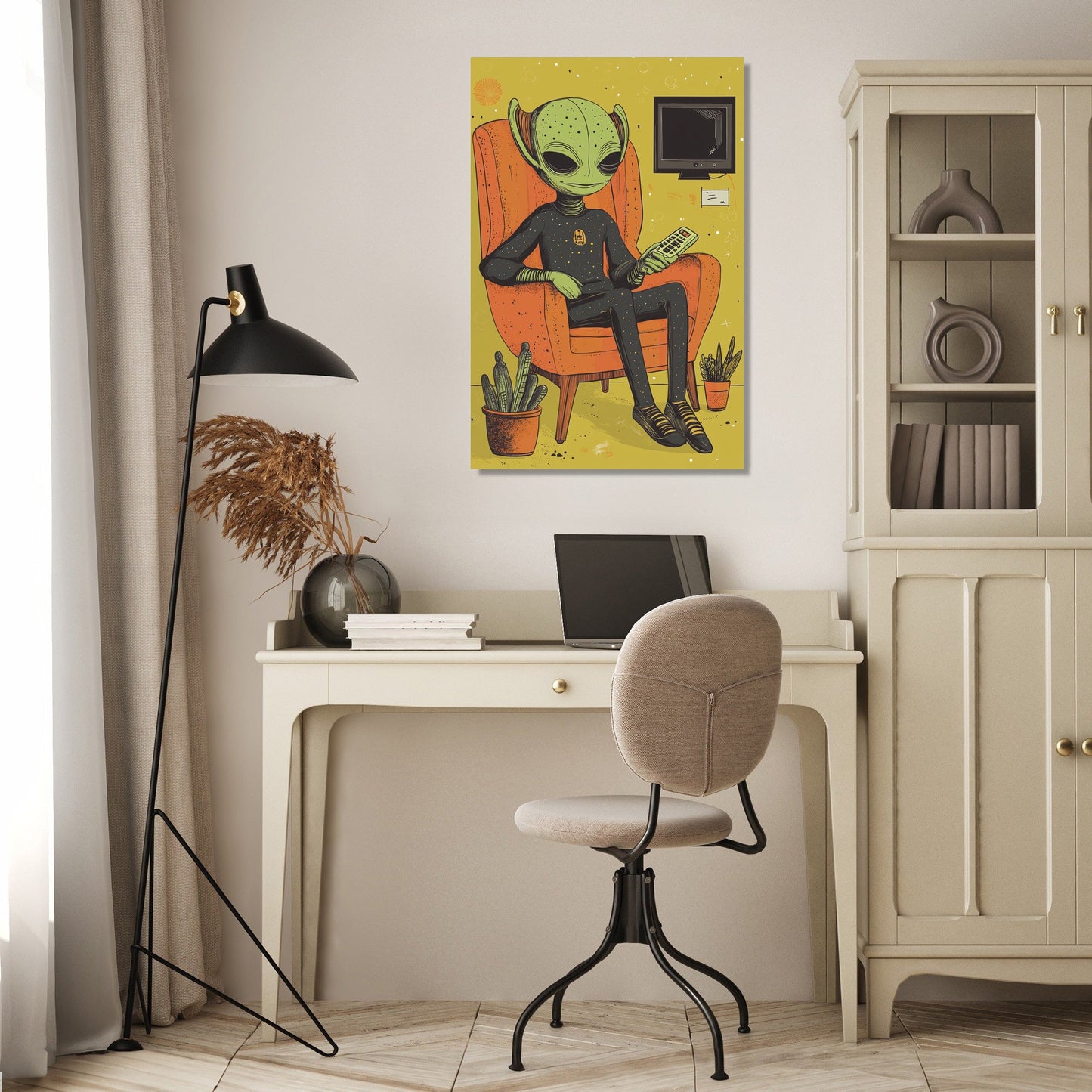 Alien Recliner Canvas