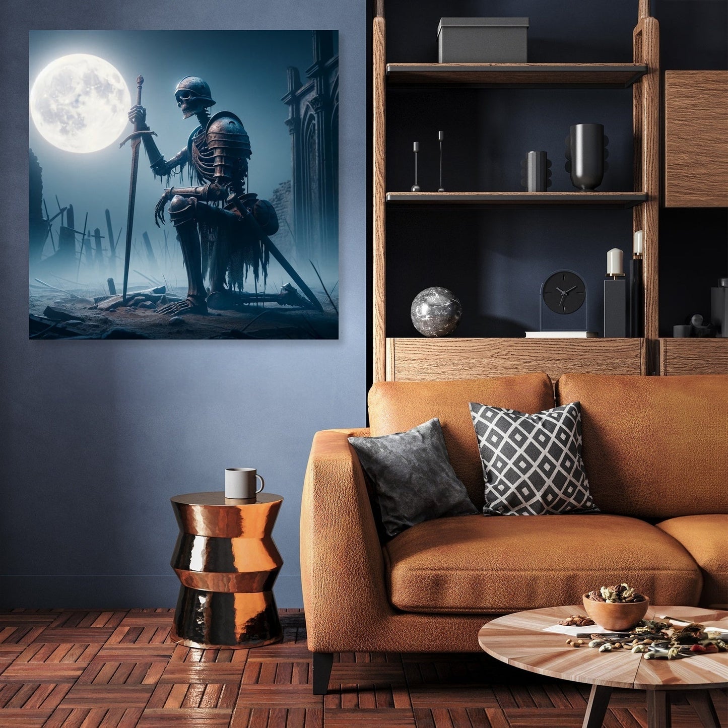 Guardian of the Forgotten Battlefield Canvas