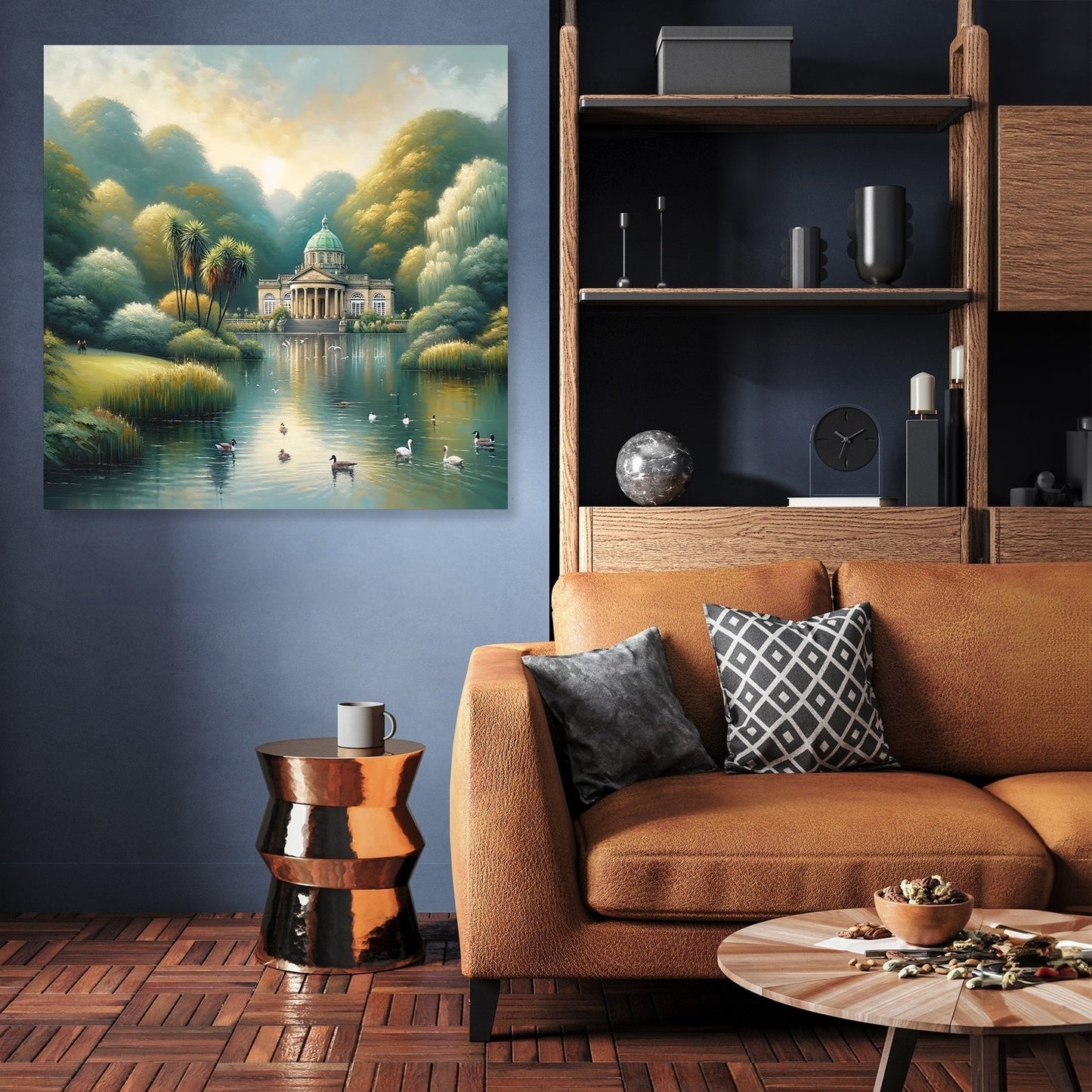 Liverpool Sefton Park Serenity Canvas