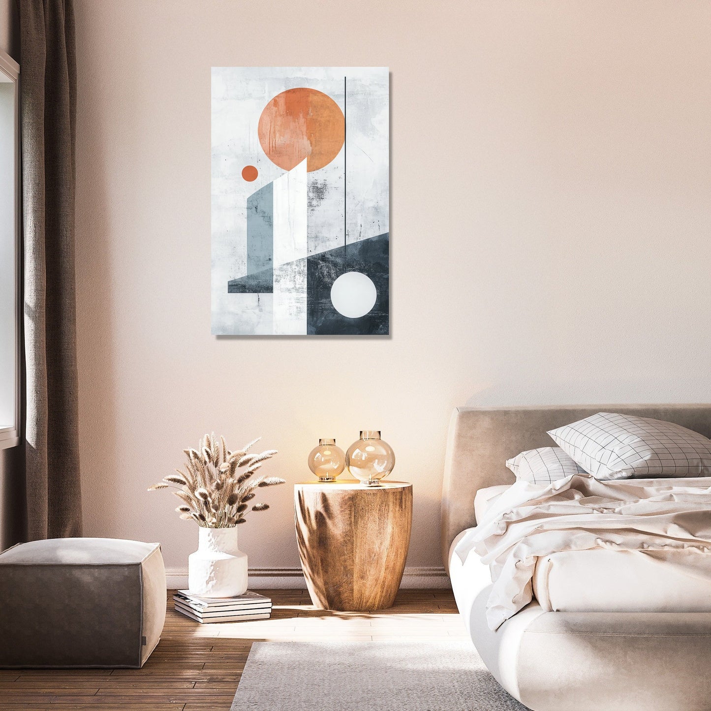 Serene Geometry Canvas