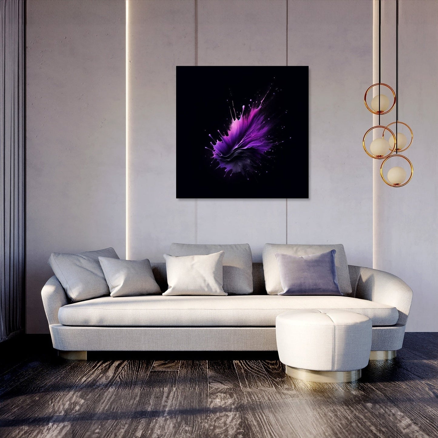 Purple Mystery Canvas