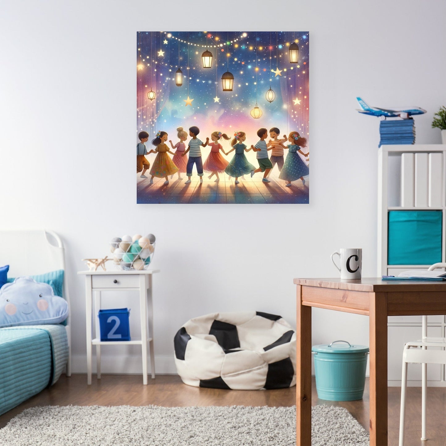 Starry Dance Party Canvas