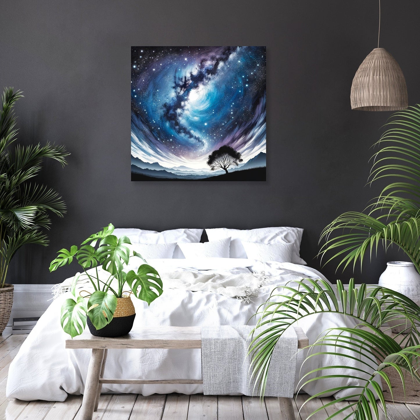 Starry Solitude Canvas