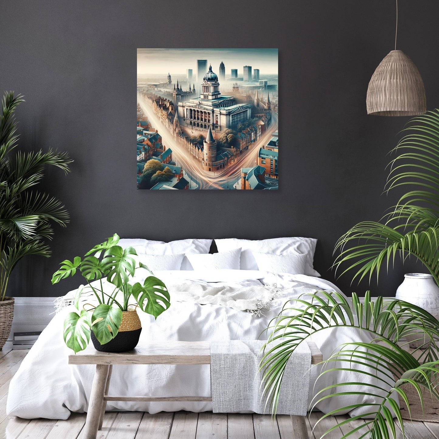 Historic Nottingham Canvas