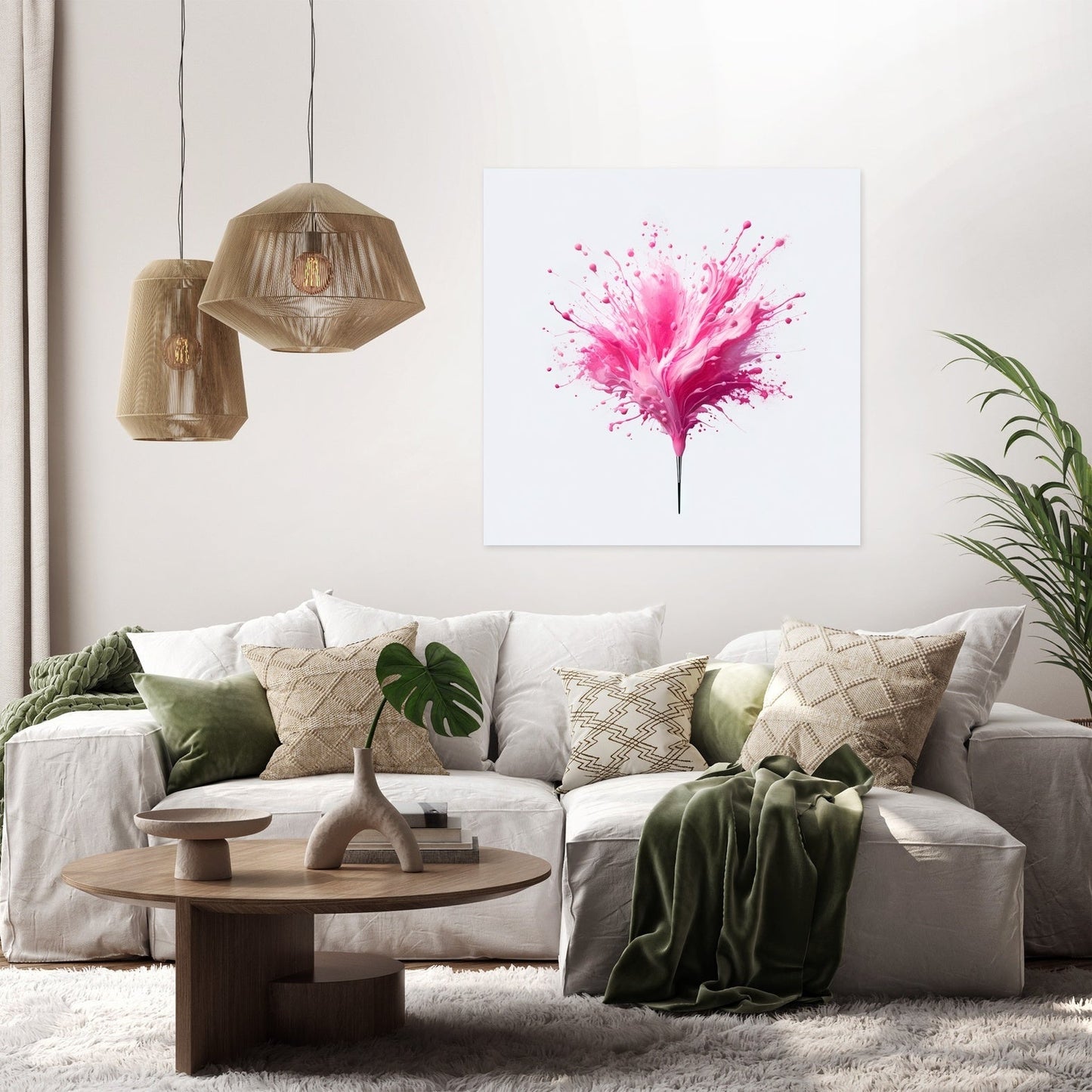 Pink Vibrance Canvas