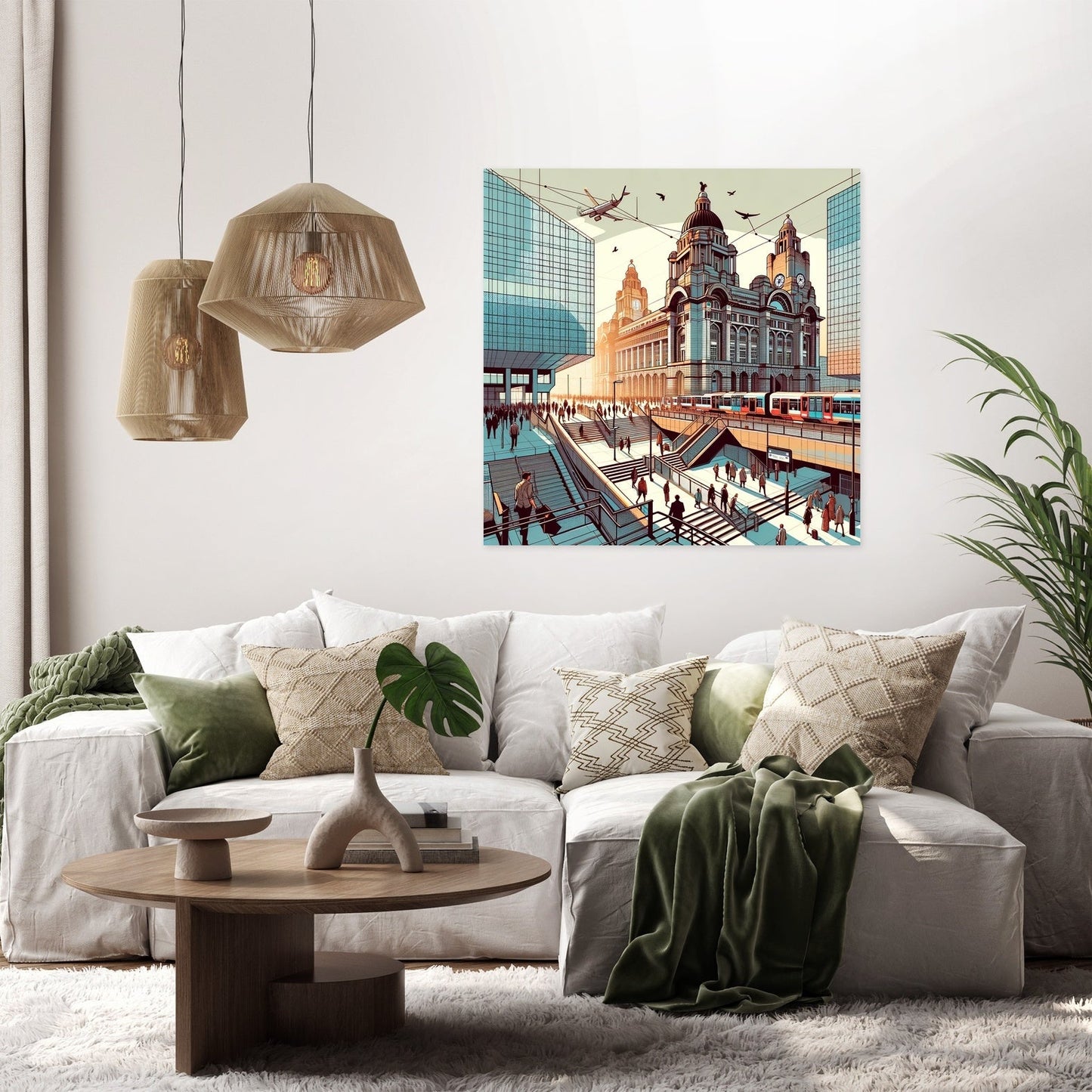 Liverpool Lime Street Nexus Canvas