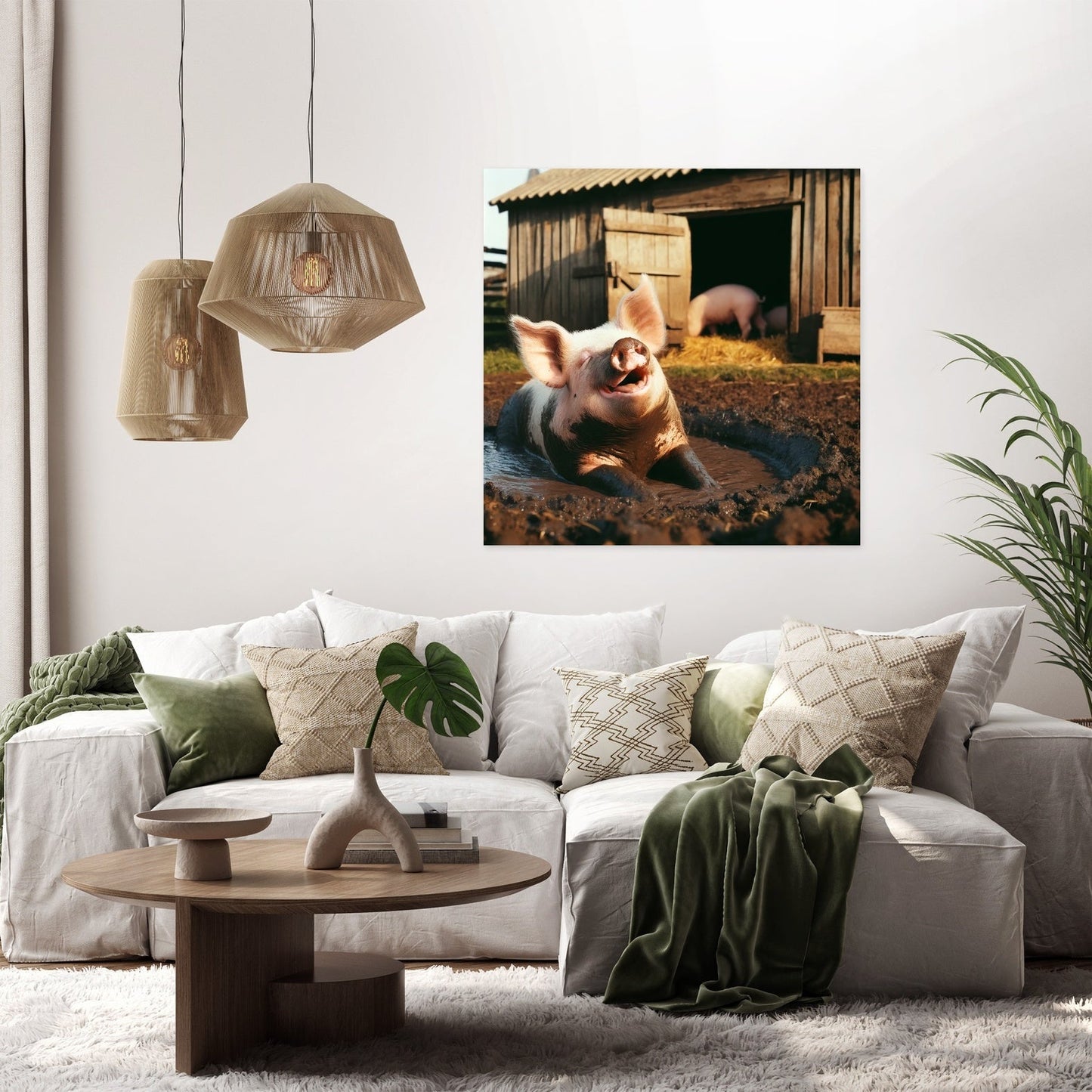 Muddy Bliss Canvas
