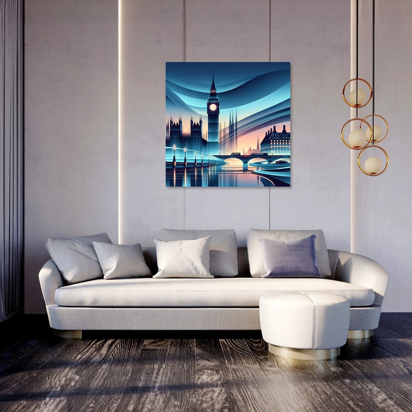 Modern Parliament Canvas